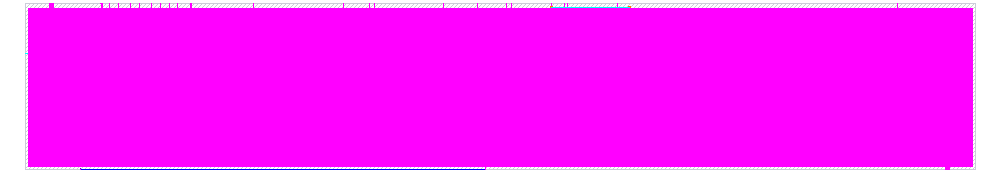 Final layout of RV32E with a UART program loader